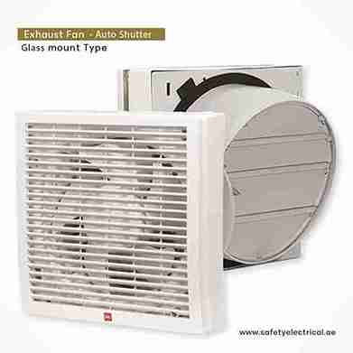 Exhaust fan - auto shutter